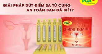 Cách hỗ trợ điều trị sa tử cung (sa dạ con) bằng thảo dược